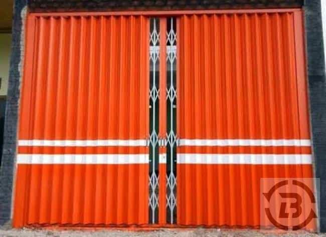 Pintu Harmonika Model Kupu Tarung Ekstra